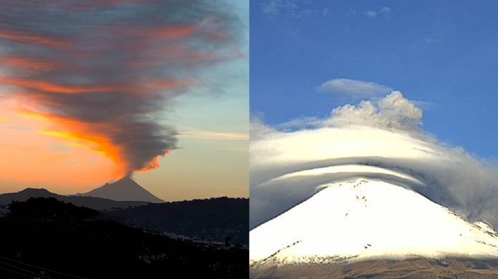 Popocatéptl vuelve a gruñir y aparecen nubes lenticulares: ¿Eso significa peligro?