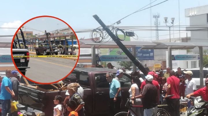 Hombre y mujer asesinados frente al mercado de San Pancho