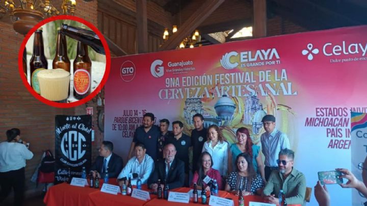Fresca y bien fría: llega el Festival de la Cerveza Artesanal de Celaya