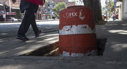 CDMX: Hoyos y coladeras destapadas un peligro diario mortal para ciudadanos