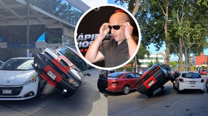 Como Rápidos y Furiosos, así intentó esquivar auto en Xalapa (+video)