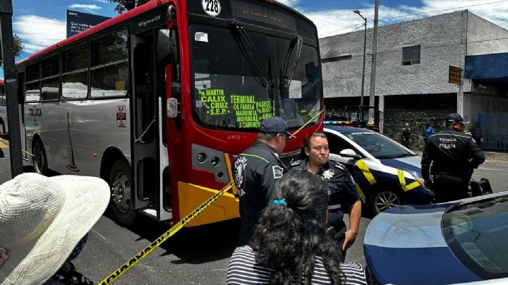 Mujer de 60 años muere atropellada por autobús en Toluca
