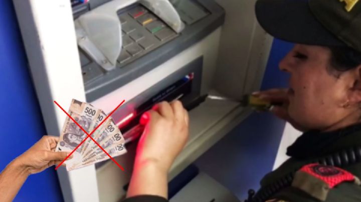 Encuentran trampa en cajero de este banco en Pachuca | FOTOS