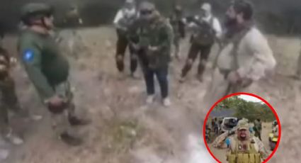 VIDEO | Juegan a ser mafiosos en Sierra de Lobos