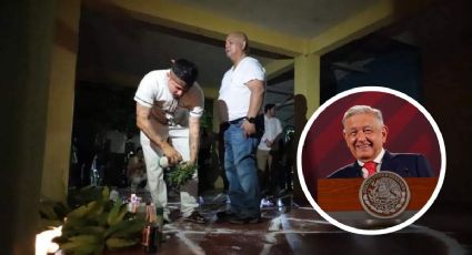 Tras regaño de AMLO, Eric Cisneros se hace limpia en Catemaco