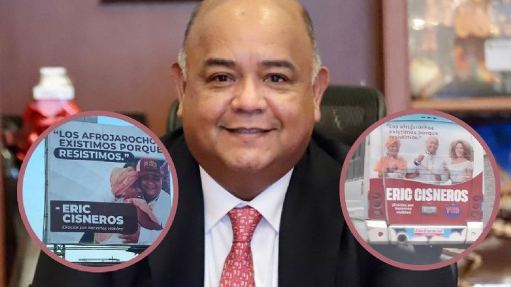 ¿Eric Cisneros quitará publicidad con su imagen en Veracruz? Esto dijo