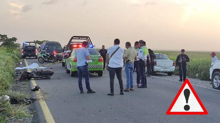 Saldo rojo en accidentes carreteros del sur de Veracruz; 2 muertos