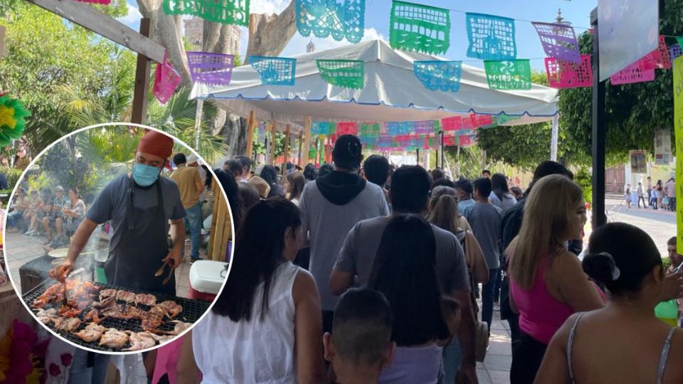 Cientos de personas visitaron la muestra gastronómica Purísima de Mil Sabores.
