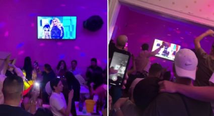 Festejan en bar León que Wendy no fue eliminada de reality show