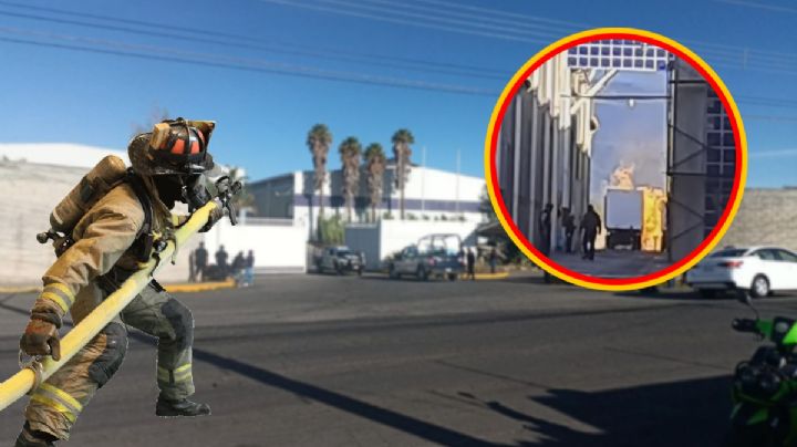 Explota tráiler con tanque de gas en fábrica de Tulancingo | VIDEO