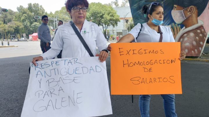 “El salario es precario, algunas compañeras ganan 2 mil pesos a la quincena”, denuncia personal de salud