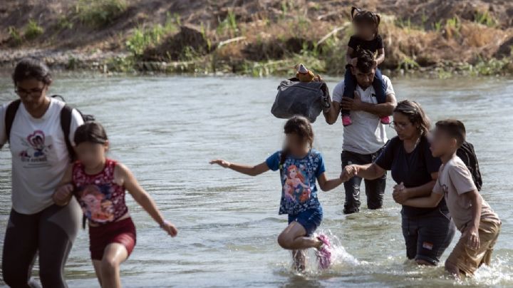 Así fue el rescate de seis migrantes en el Río Bravo