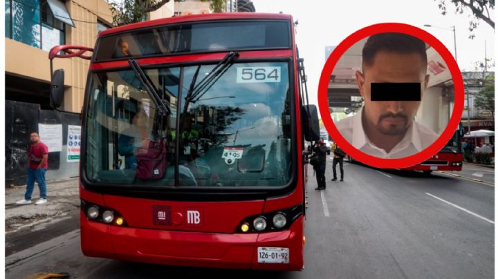 Chofer de Metrobús amenaza con una pistola a otro conductor en Venustiano Carranza