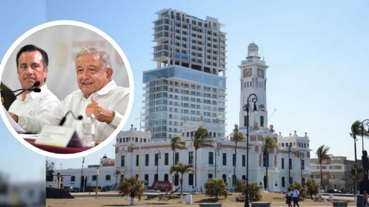 Que no deje de insistir contra Torre Centro en Veracruz:  AMLO pide a Cuitláhuac