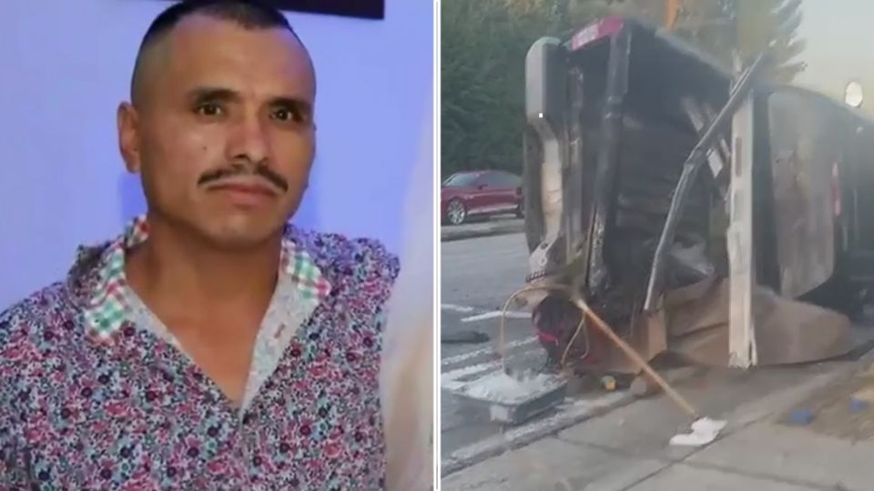 Familiares de Gustavo Aldaco dijeron que iba a trabajar cuando un auto que iba a exceso de velocidad lo impactó.