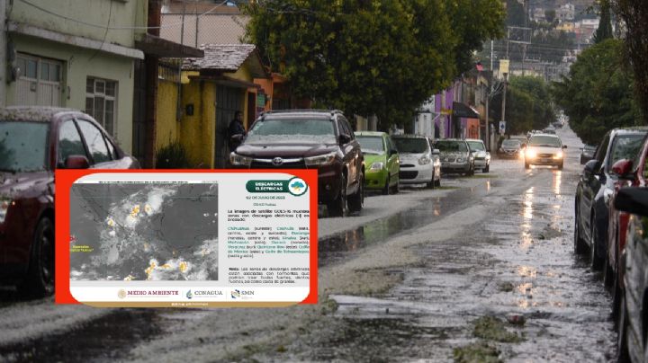 Aguaceros, granizo y descargas eléctricas, para este domingo 2 de julio en estos estados