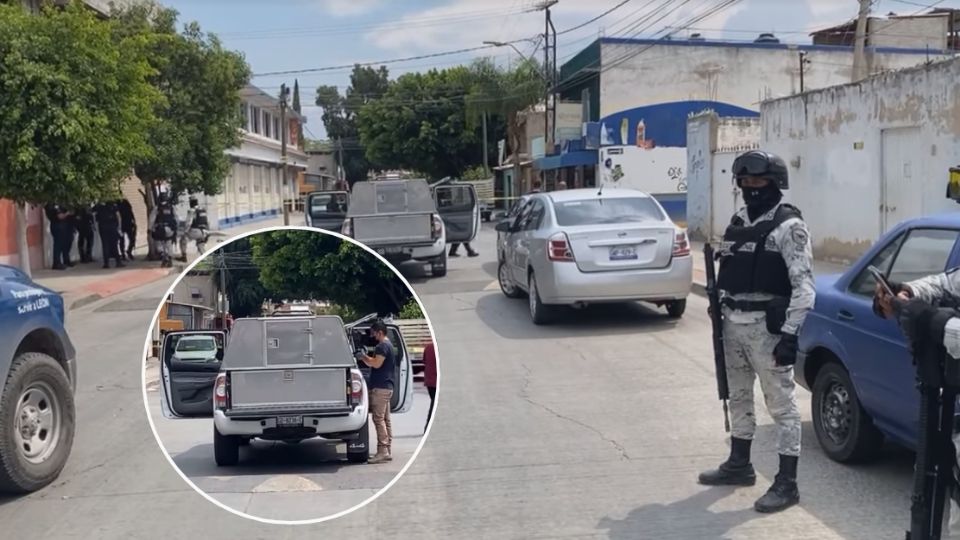 Los motosicarios dispararon a los 2 hombres en al menos 10 ocasiones. 
