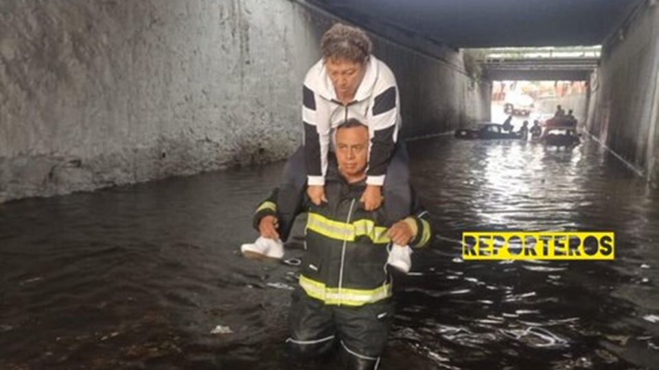 Granizada en Tlalnepantla