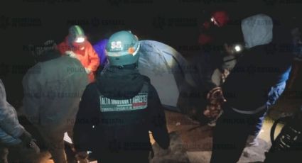 Rescatan a 39 turistas extraviados en el Izta-Popo; eran parte de un grupo religioso