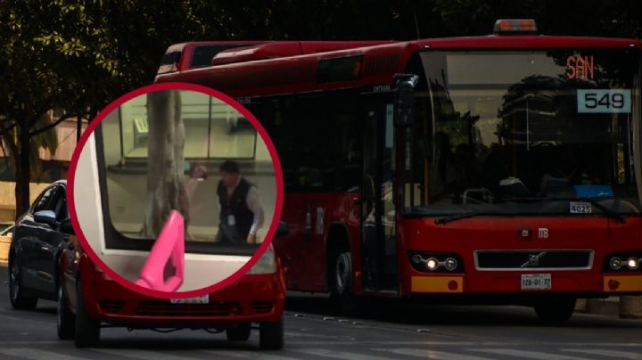 VIDEO: Metrobús reconoce que chofer hizo "escala" en cajero automático