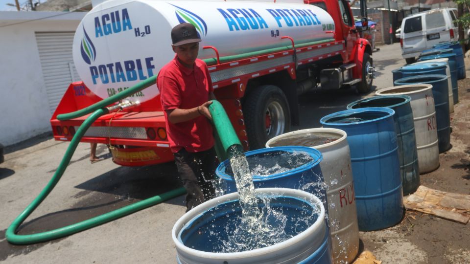 Agua en las colonias de Xalapa, Veracruz