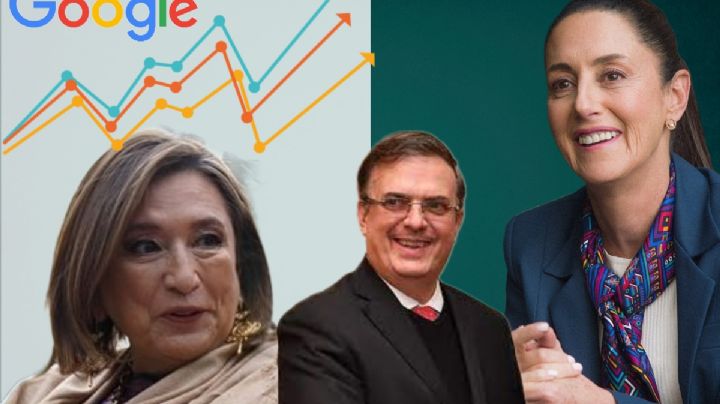 Esta es la popularidad en Google de los aspirantes a la candidatura presidencial 2024