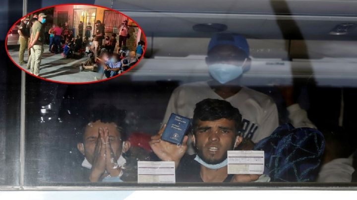 Rescatan 116 migrantes hondureños en Sonora; detienen a 2 choferes por tráfico de migrantes