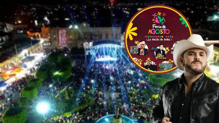 Esta sí es la buena, lanzan cartelera para la Feria de Agosto en Ixmiquilpan