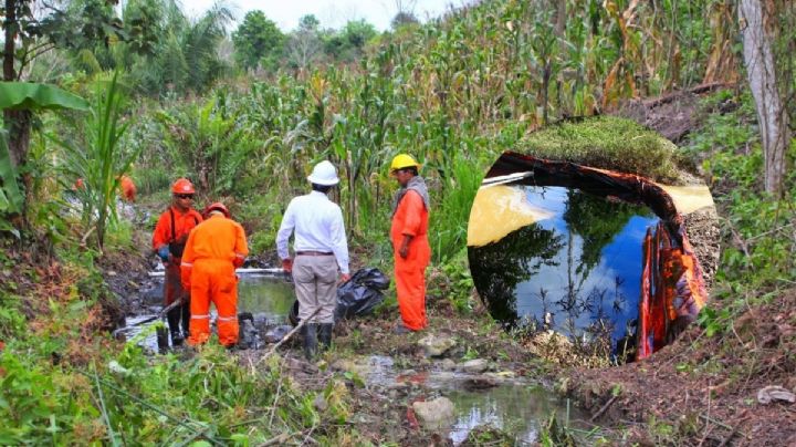 Campesinos de Papantla luchan contra explotación y contaminación de Pemex