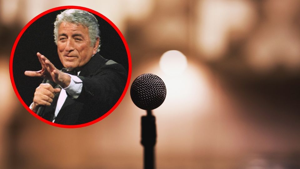 Tony Bennett, cantante.