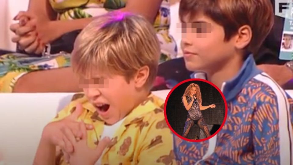 Shakira provoca bostezos de sus hijos