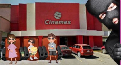 Trágica película de Barbie para familia; saquean su auto en cine de Pachuca