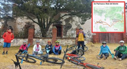 De Pachuca a Real del Monte en bicicleta, recorre una ruta entre veredas