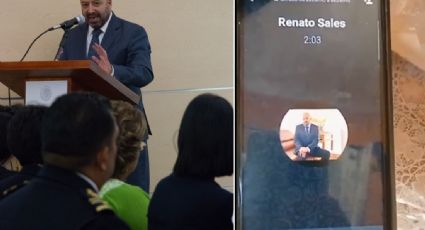 VIDEO | Exhiben a Renato Sales amenazando a hermano de víctima de homicidio
