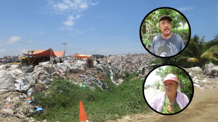 Basurero de Coatzacoalcos invade terrenos de colonia irregular