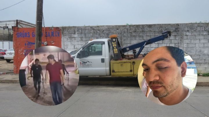 René fue golpeado por empleados de grúas dentro de delegación de Tránsito en Minatitlán