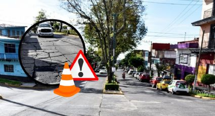 Por obra, ajustan sentidos en carril de avenida Américas en Xalapa