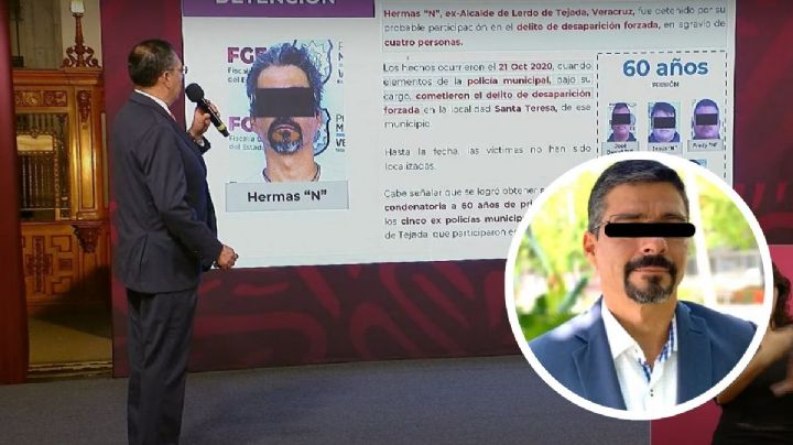 Destaca en mañanera AMLO la detención de exalcalde veracruzano, Hermas Cortés