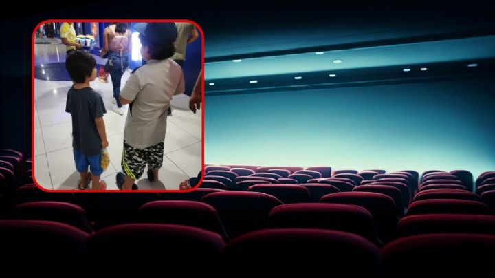 Hermanitos son abandonados en cine de Cancún; su madre dijo que iría al baño, pero no regresó