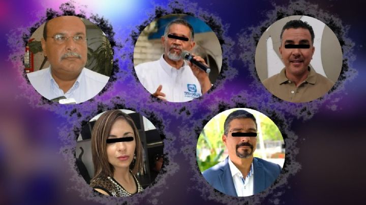 Exalcaldes de Veracruz detenidos y prófugos con Cuitláhuac García