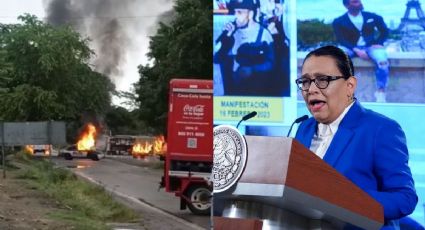 Gobierno de AMLO identifica a quienes incendiaron autos en Veracruz por crimen de activista