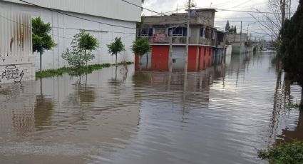 Inundación en Chalco: Colonia Culturas de México sigue bajo el agua y sin apoyo de las autoridades