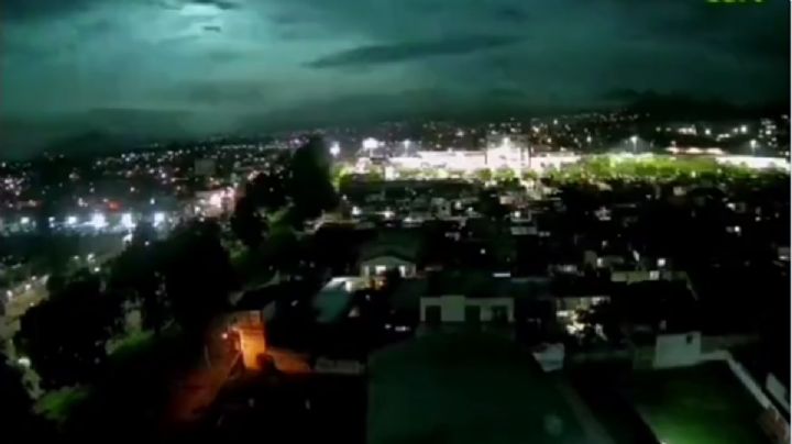 VIDEO: Así se vio el bólido que iluminó a Colima, Michoacán y Jalisco