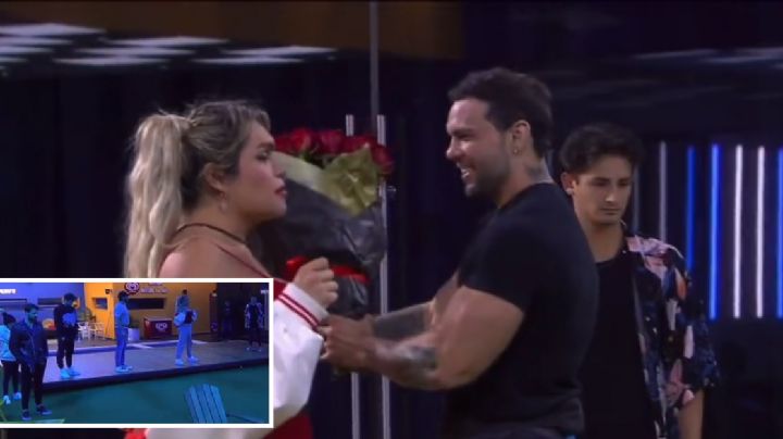 Marlon visita a Wendy “congelada” en La Casa de los Famosos, ella aclara si son novios