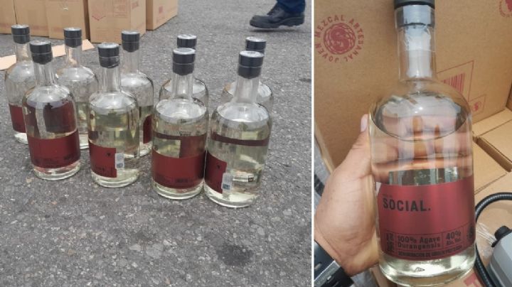Detectan metanfetamina líquida en botellas de mezcal; iban para Australia