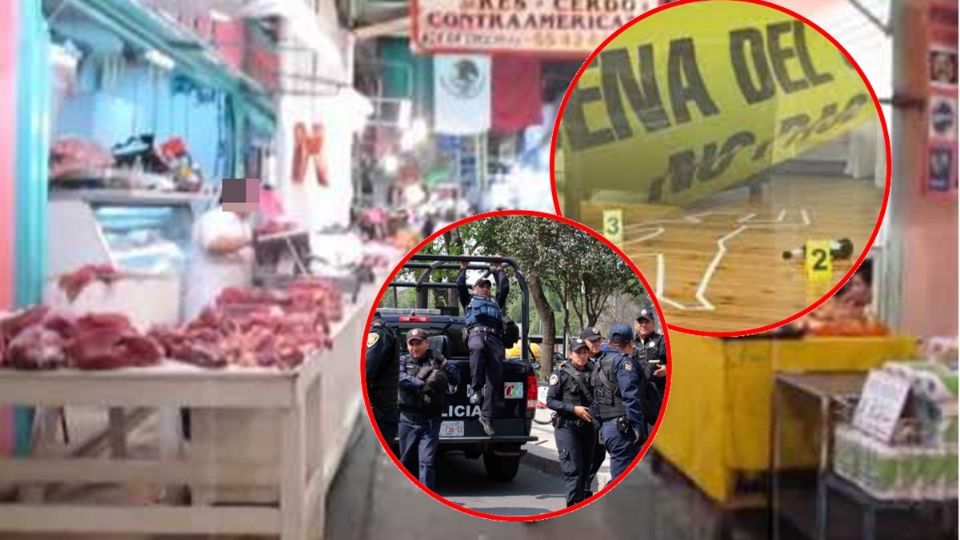 Balean a carnicero de La Merced en la CDMX