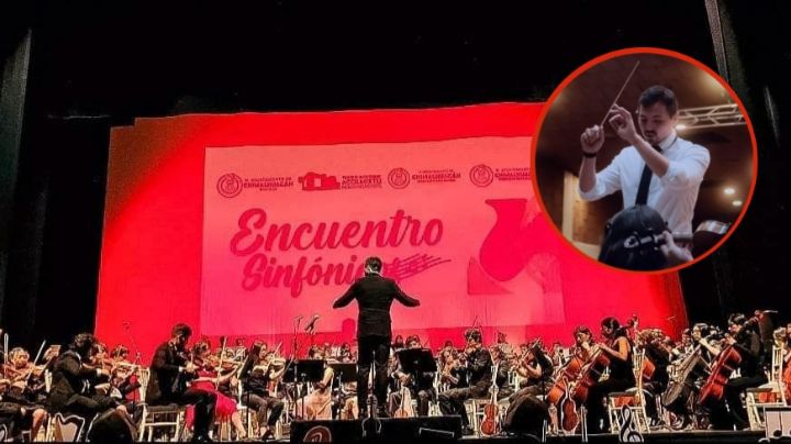 César García, director de orquesta leonés, se presenta ante el público local