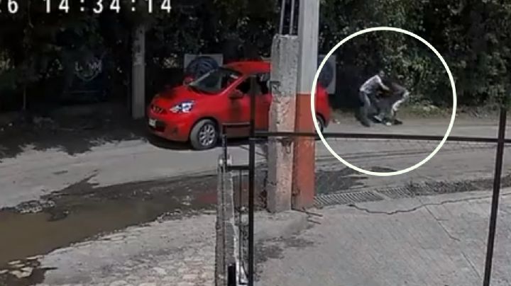 VIDEO | "¡Papá, papá!": así intentaron secuestrar a una joven en Morelos