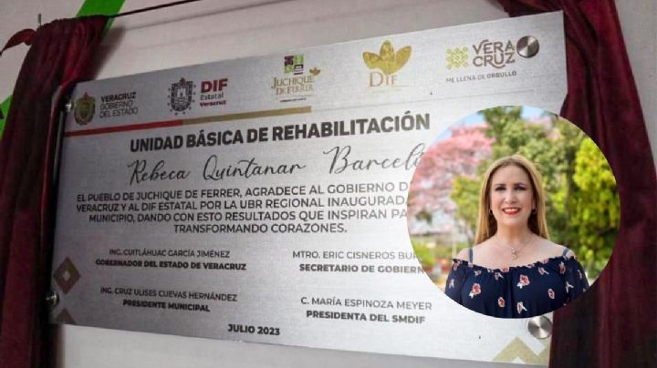 En Veracruz, inauguran clínica con nombre de directora del DIF estatal