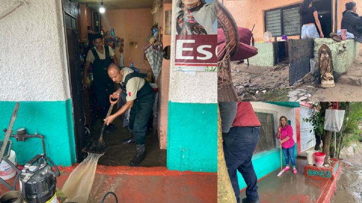 Diluvio deja bajo el agua a Tlaquepaque, más de 300 casas y 50 autos quedaron dañados
